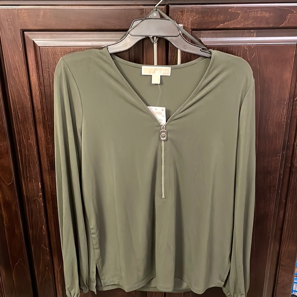 Michael Kors Tops hunter green